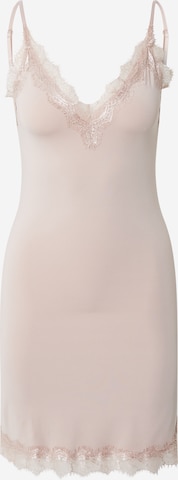 rosemunde - Vestido 'Strap' en beige: frente