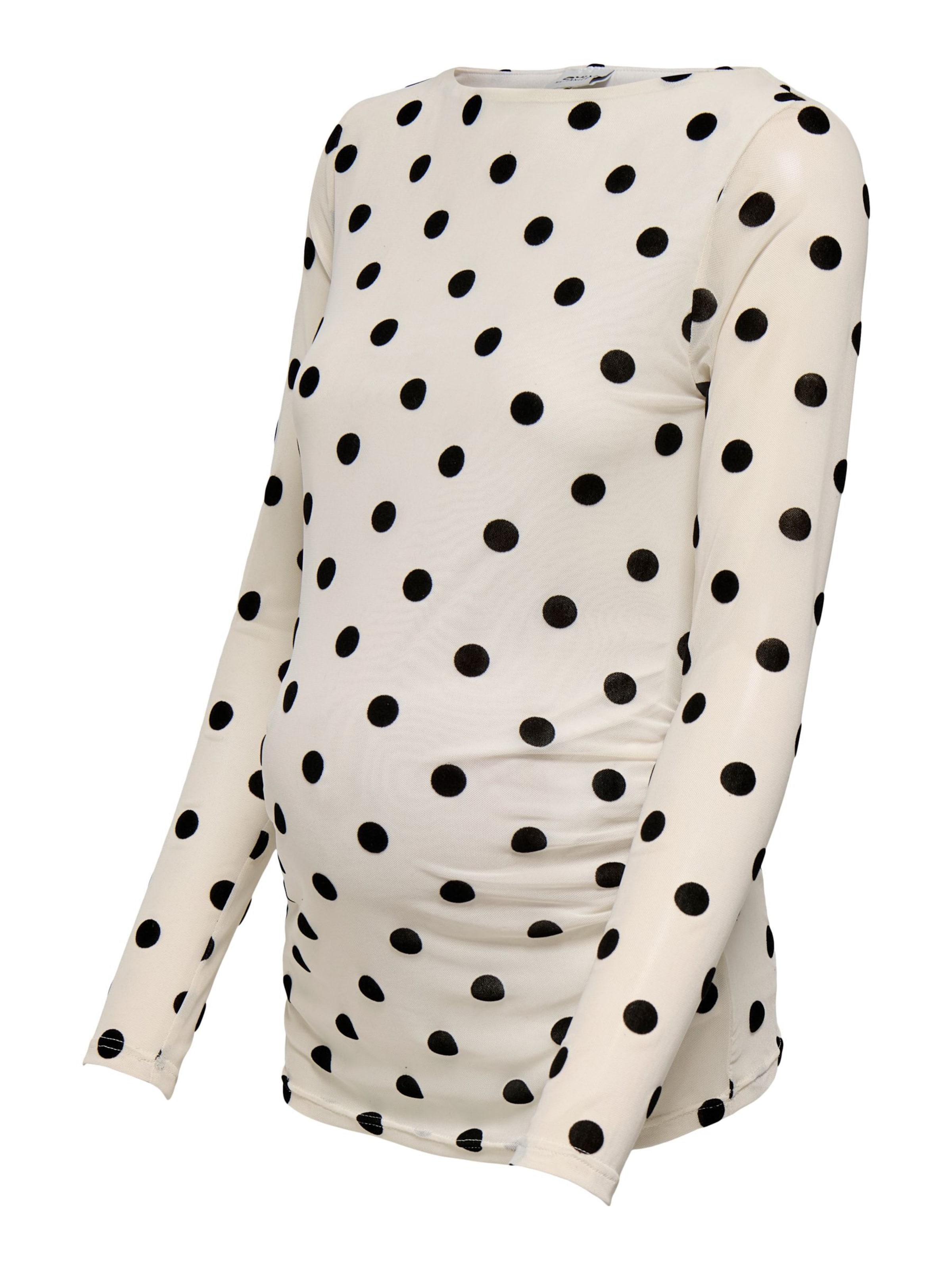 Only Maternity Shirt 'OLMLaguna' in Beige: front