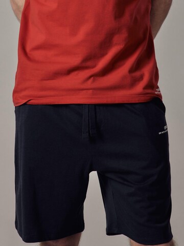 OWN Off With Nature Regular Broek in Blauw: voorkant