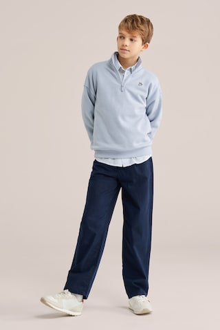 mėlyna WE Fashion Megztinis be užsegimo