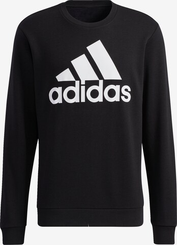 Sweat de sport 'Essentials' ADIDAS SPORTSWEAR en noir : devant