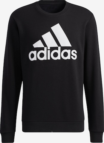 ADIDAS SPORTSWEAR Спортен блузон 'Essentials' в черно: отпред