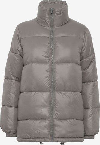 Oxmo Winter Jacket 'Belone' in Grey: front