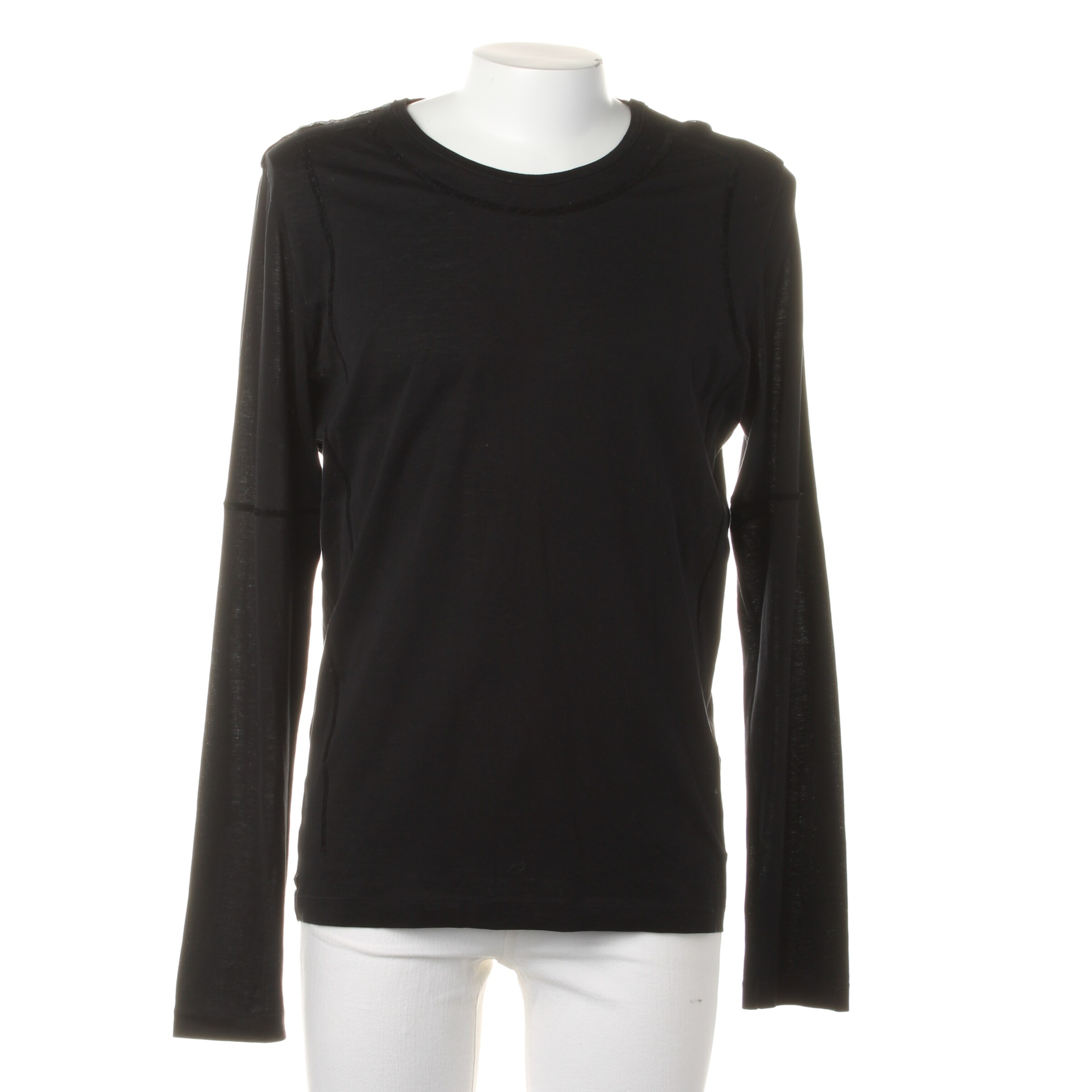 Bottega Veneta Button Up Shirt in M-L in Black: front