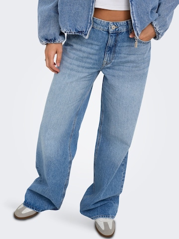 ONLY - Pierna ancha Vaquero 'ONLCharli' en azul