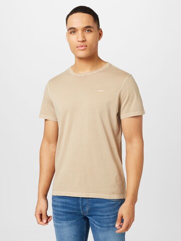 GANT T-Shirt in Beige: predná strana