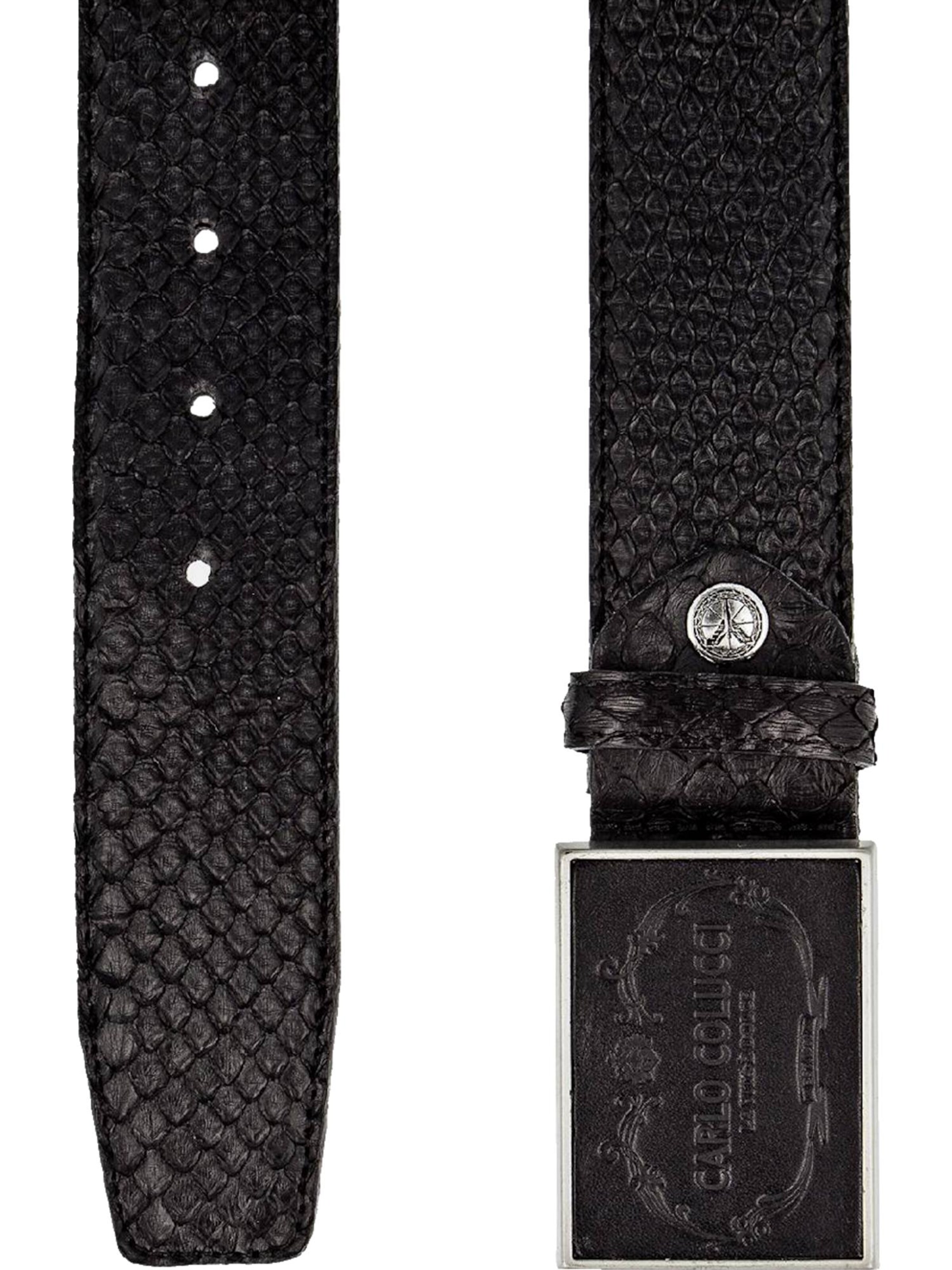 Carlo Colucci Belt 'Chirila' in Black