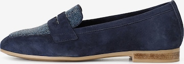 Mocassino di CAFè NOIR in blu: frontale