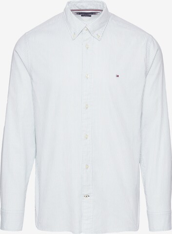 TOMMY HILFIGER Button Up Shirt in White: front