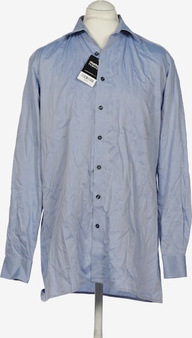 LLOYD Button Up Shirt in XL in Blue: front