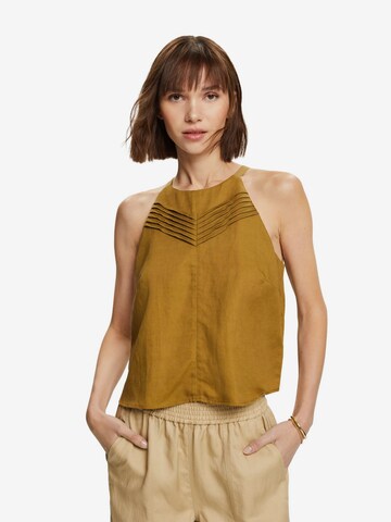 ESPRIT Blouse in Bruin: voorkant