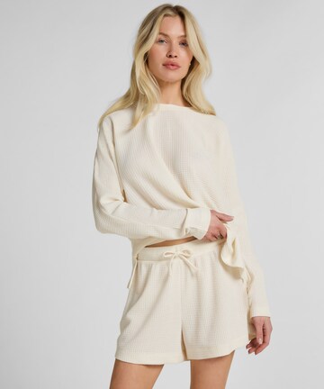 Hunkemöller Shorty 'Sloane' in White: front