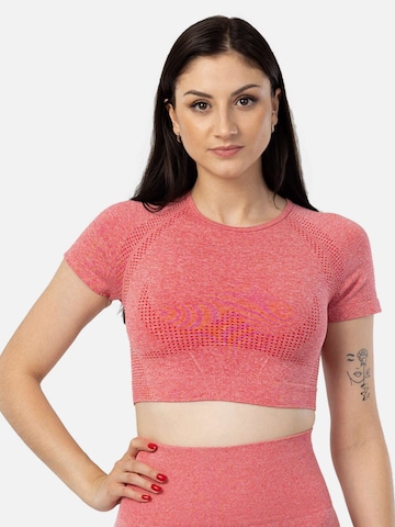 LEAFLETIC Bodywarmer 'Leafletic Women’s Short Sleeve Sports Tops' in Oranje
