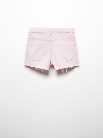 MANGO KIDS Regular Shorts 'ISA' in Pink