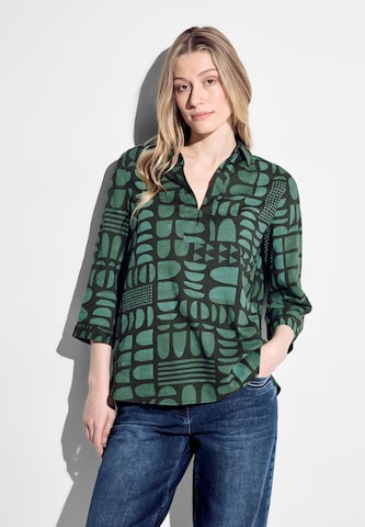 CECIL Blouse in Green: front