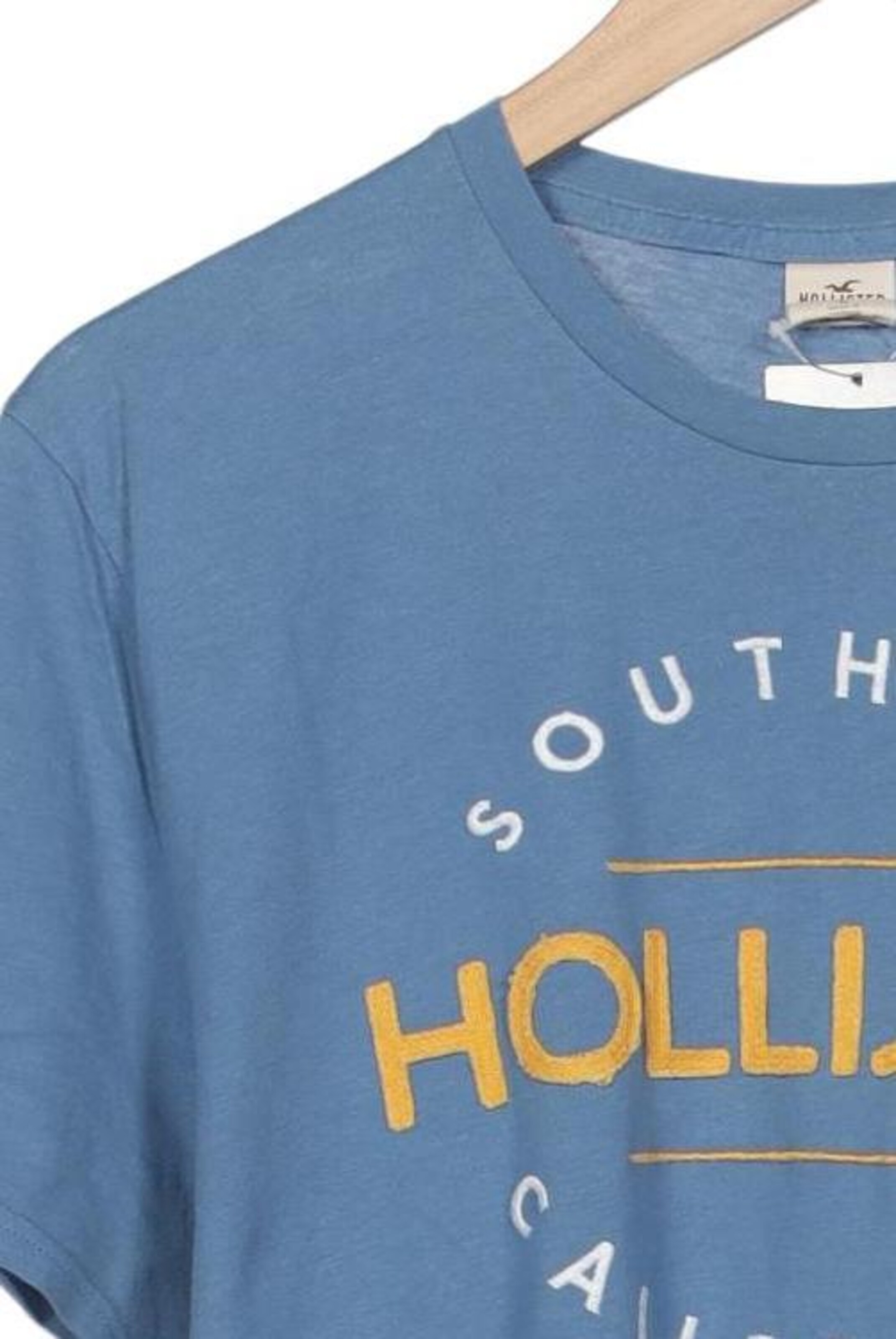 HOLLISTER Shirt in L in Blue