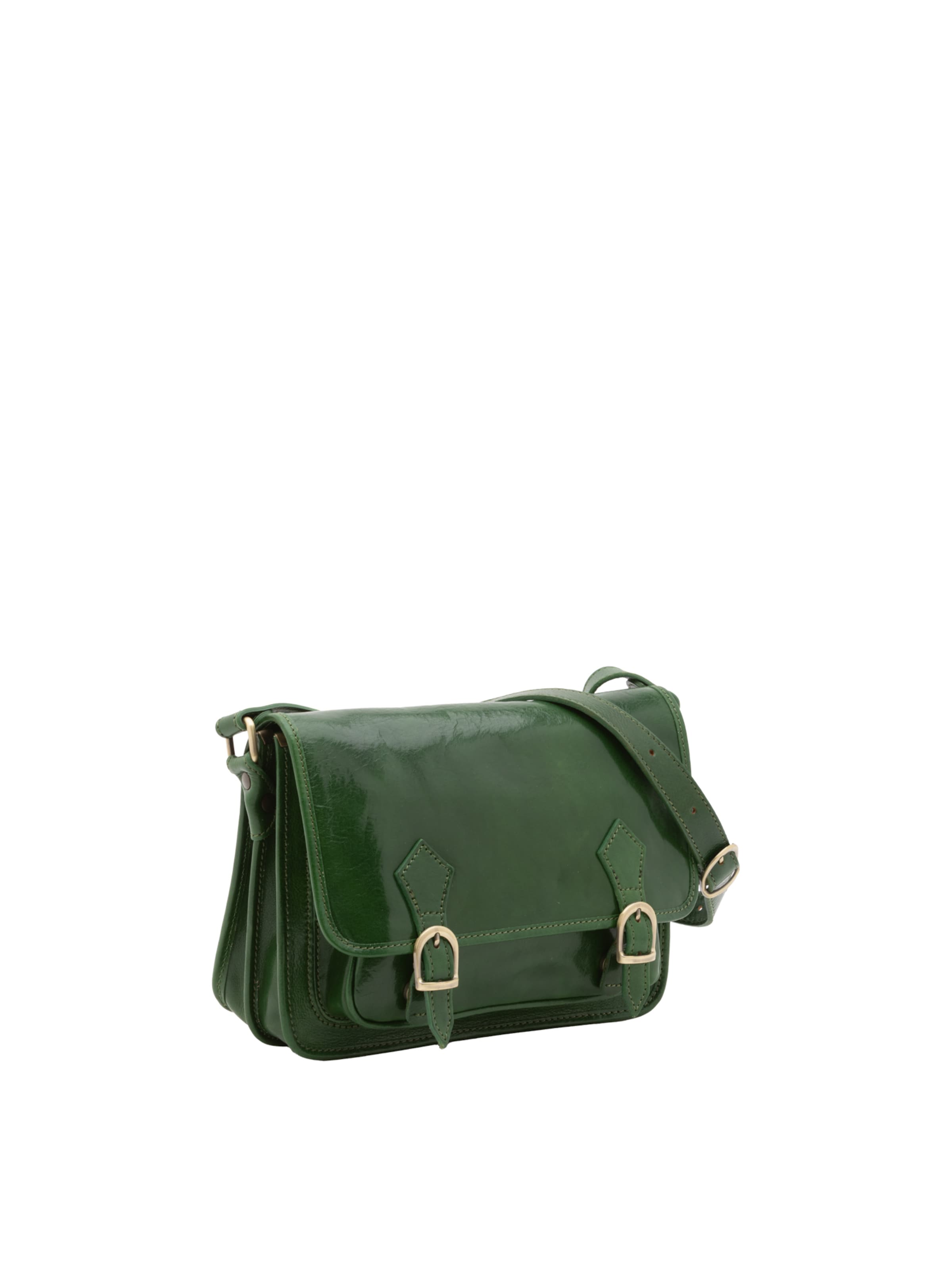 Viola Castellani Crossbody Bag in Green: front