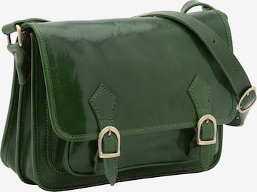 Viola Castellani Crossbody Bag in Green: front