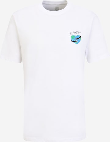 T-Shirt fonctionnel ELEMENT en blanc : devant