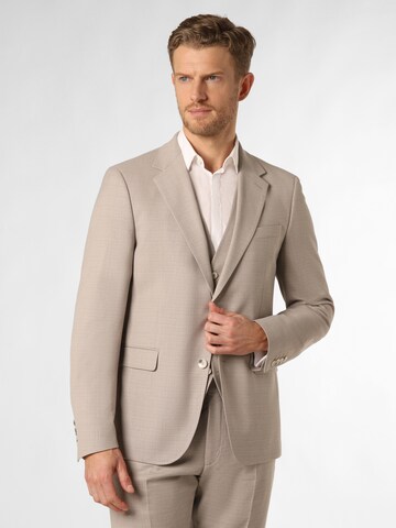 STRELLSON Slimfit Anzug 'Alzer2' in Beige: predná strana