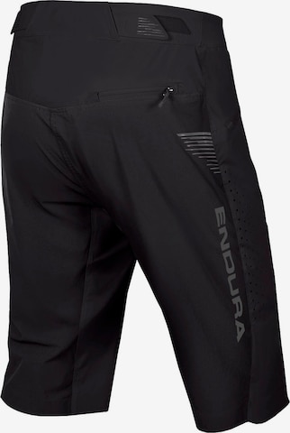 ENDURA Regular Workout Pants 'SingleTrack Lite Short' in Black