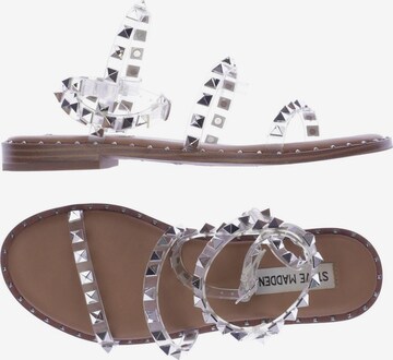 STEVE MADDEN Sandalen 37,5 in Weiß: predná strana