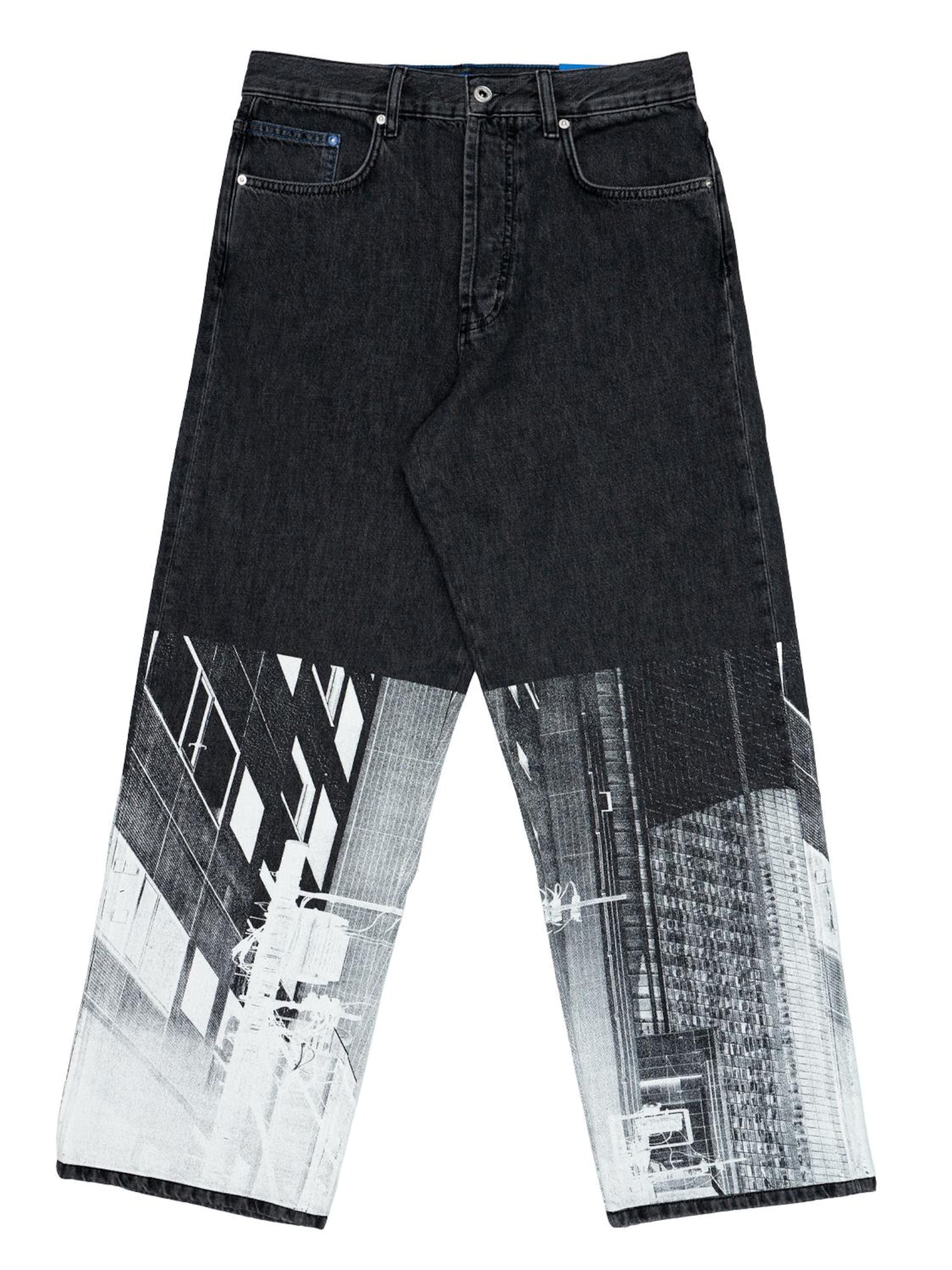 Karl Lagerfeld Regular Jeans in Grau: Vorderseite
