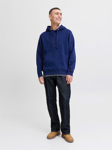 JACK & JONES Mikina 'JORBLEECKER' – modrá