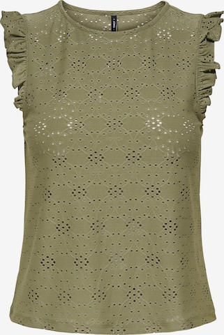 žalia ONLY Palaidinė be rankovių 'ONLSMILLA': priekis