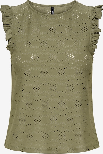 ONLY Toppi 'ONLSMILLA' värissä oliivi, Tuotenäkymä