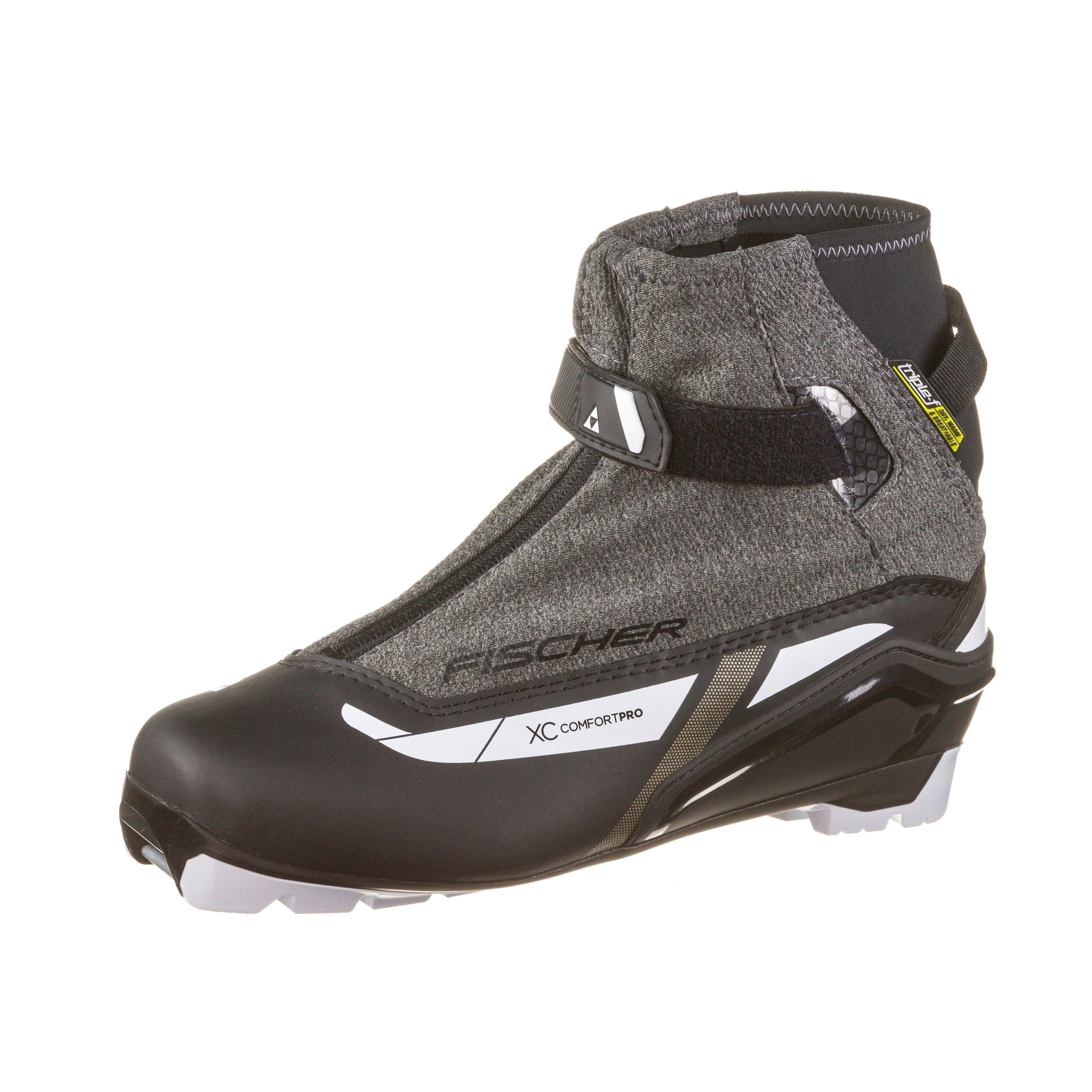 FISCHER Ski Boots 'XC COMFORT PRO WS' in Grey: front