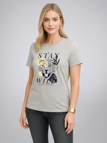 LEAFLETIC Shirt 'Leafletic Women’s Short Sleeve T-Shirt'‌‌‌‌ in Grau