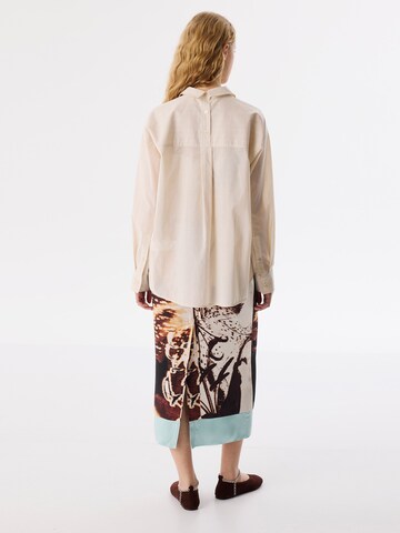 Twist Blouse in Wit