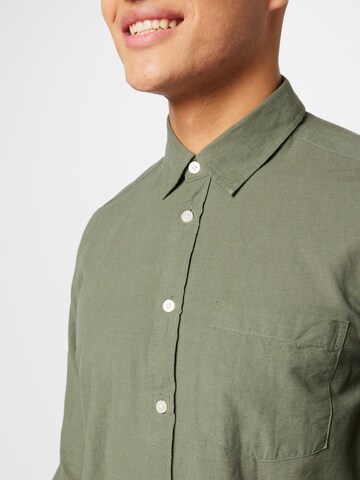 minimum Regular fit Button Up Shirt 'JACK' in Green