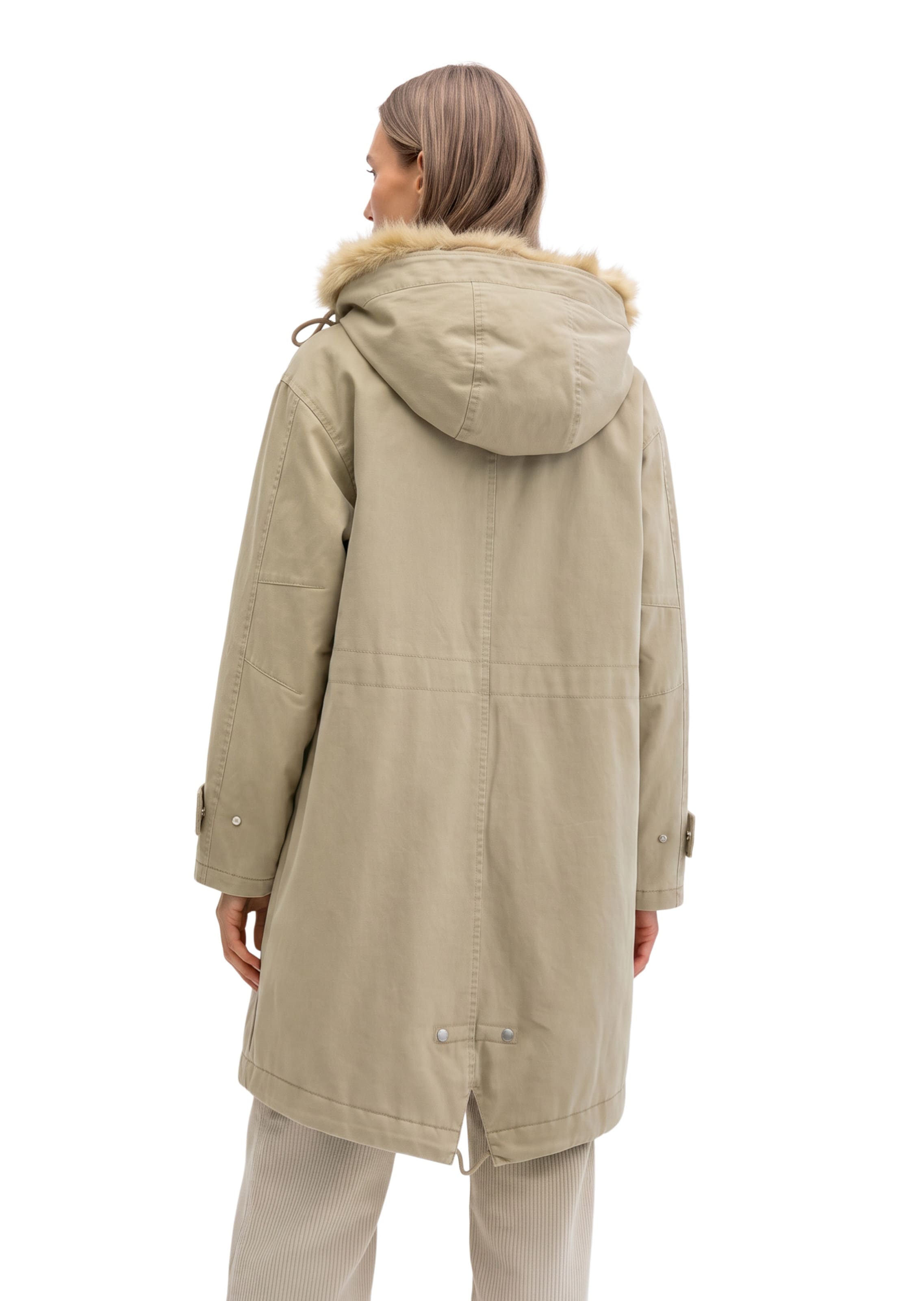 Marc O'Polo Tussenmantel in Beige: terug