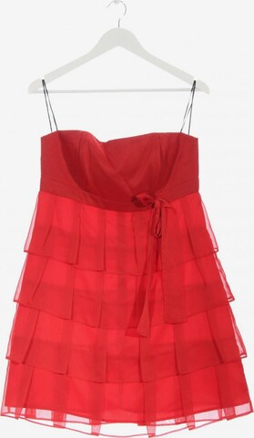 Marie Blanc schulterfreies Kleid L in Rot: predná strana