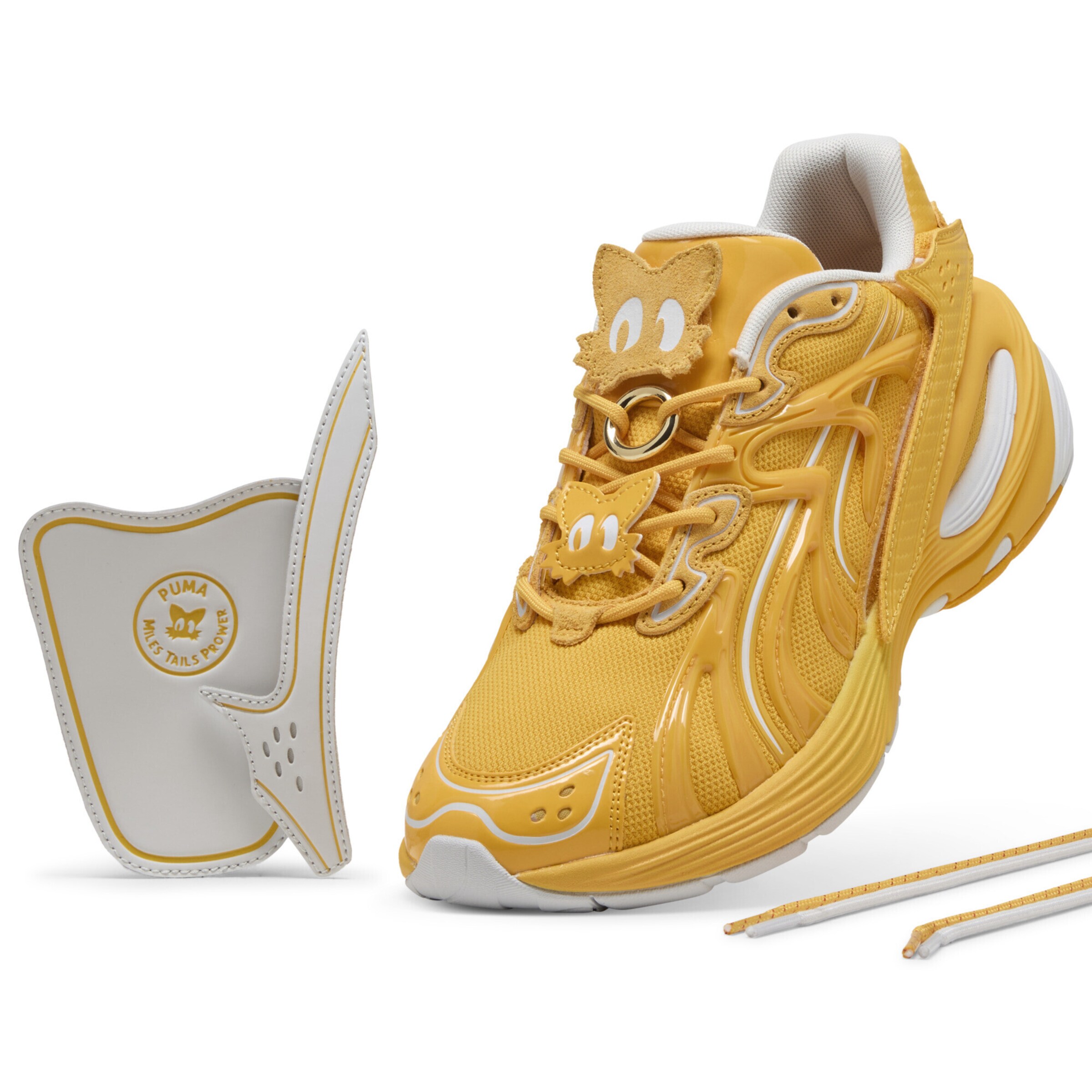 PUMA Sneakers laag 'PUMA x SONIC THE HEDGEHOG' in Geel