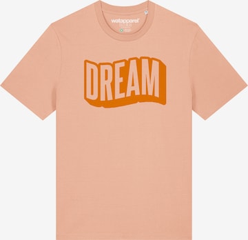 Watapparel Shirt 'Dream' in Orange: Vorderseite