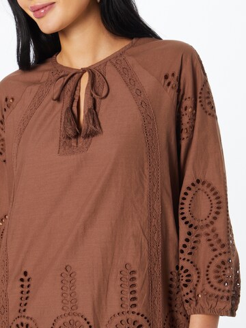 LIEBLINGSSTÜCK Shirt Dress 'Erlina' in Brown