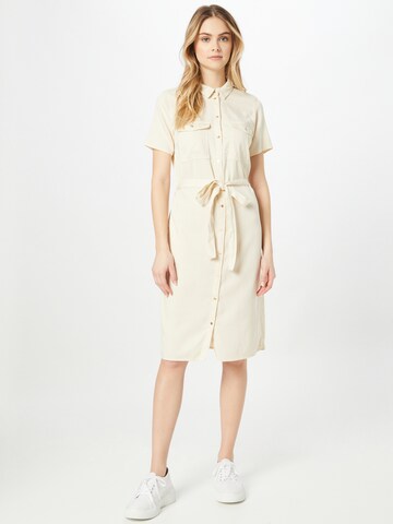 Robe-chemise 'BISTA' VILA en beige : devant