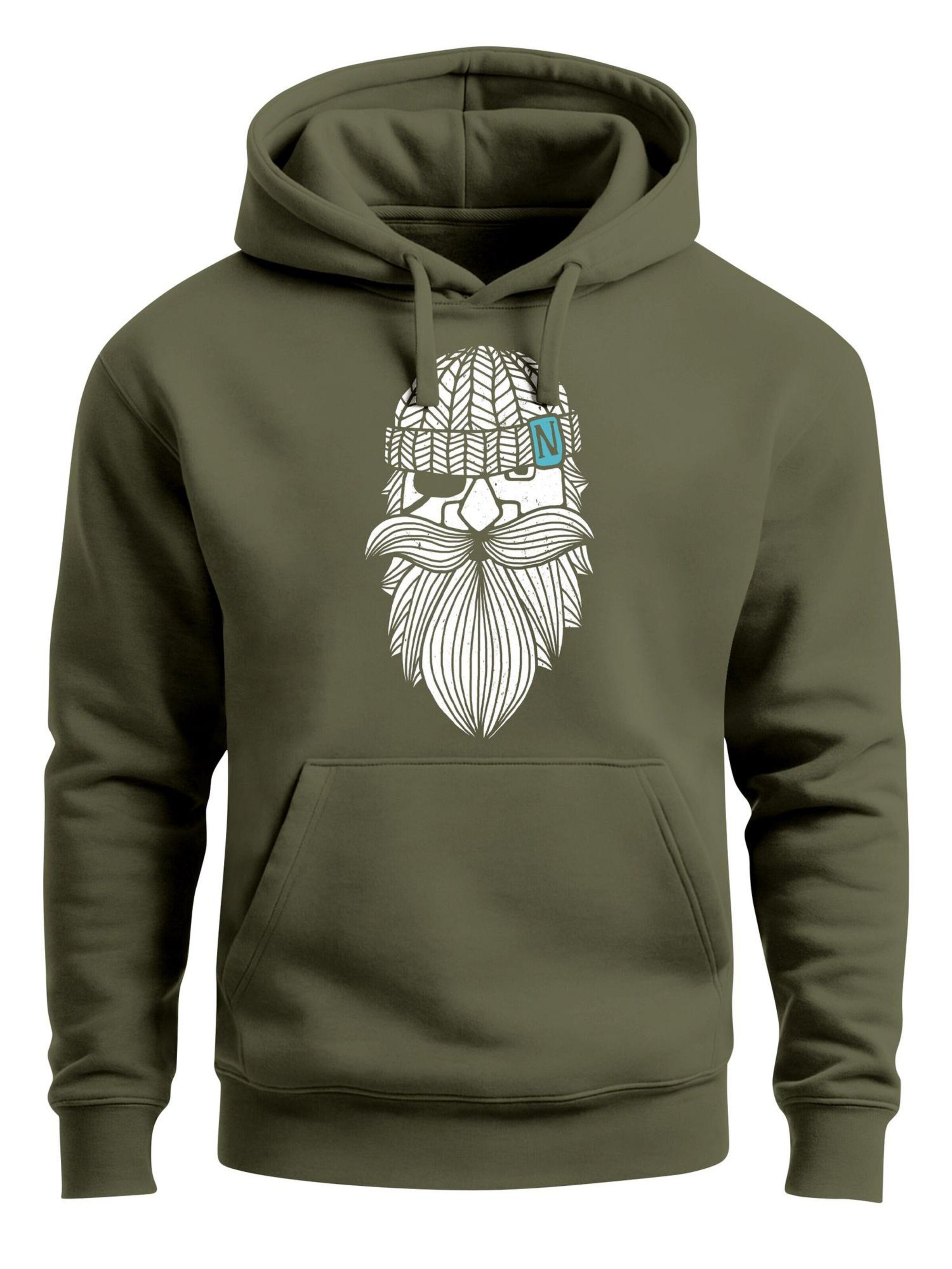 Neverless Sweatshirt 'Sailor Captain'‌‌‌‌‌‌‌‌ in Grün: Vorderseite