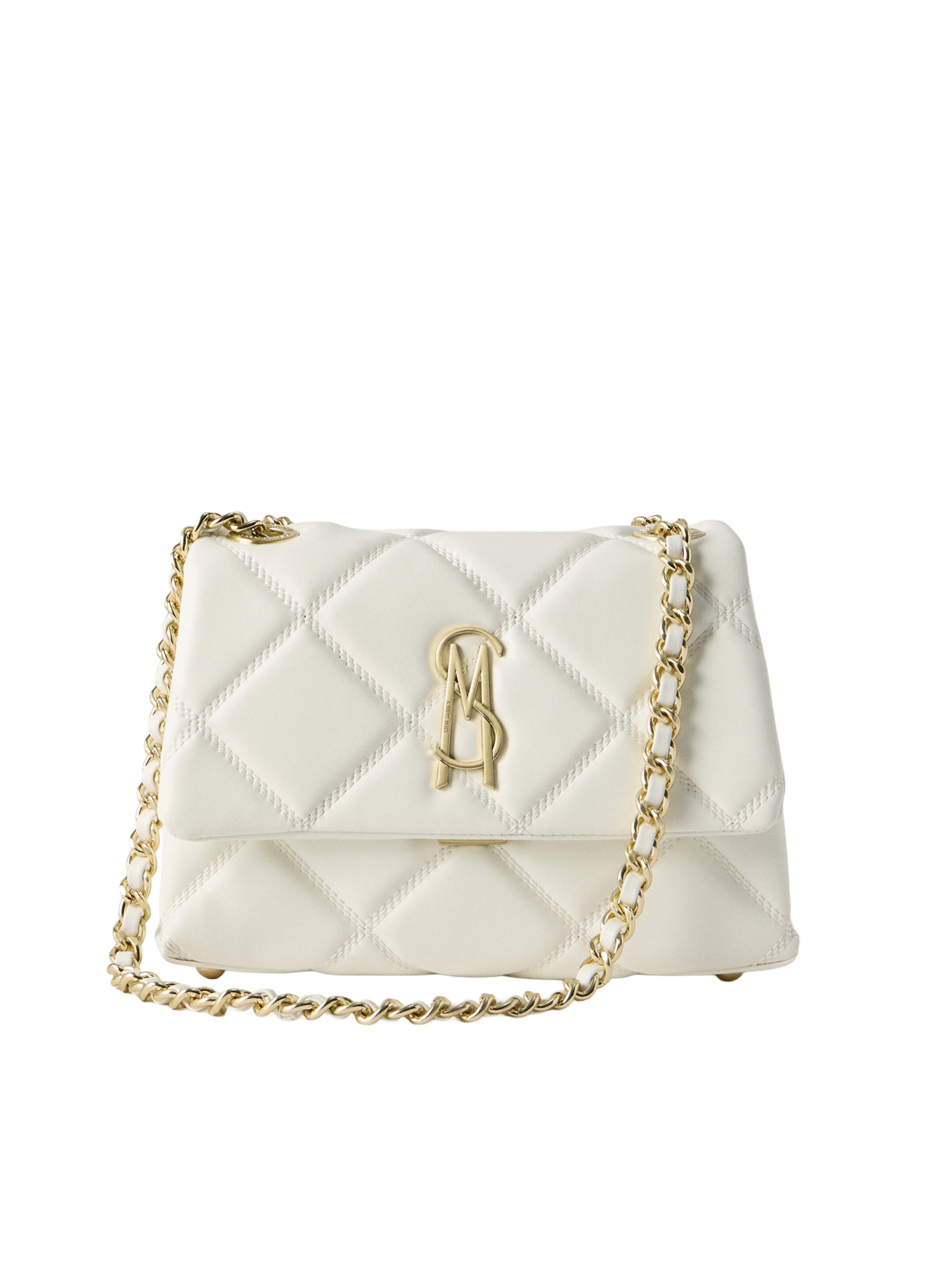 Geantă de umăr 'BVOLTURI' de la STEVE MADDEN pe alb: față