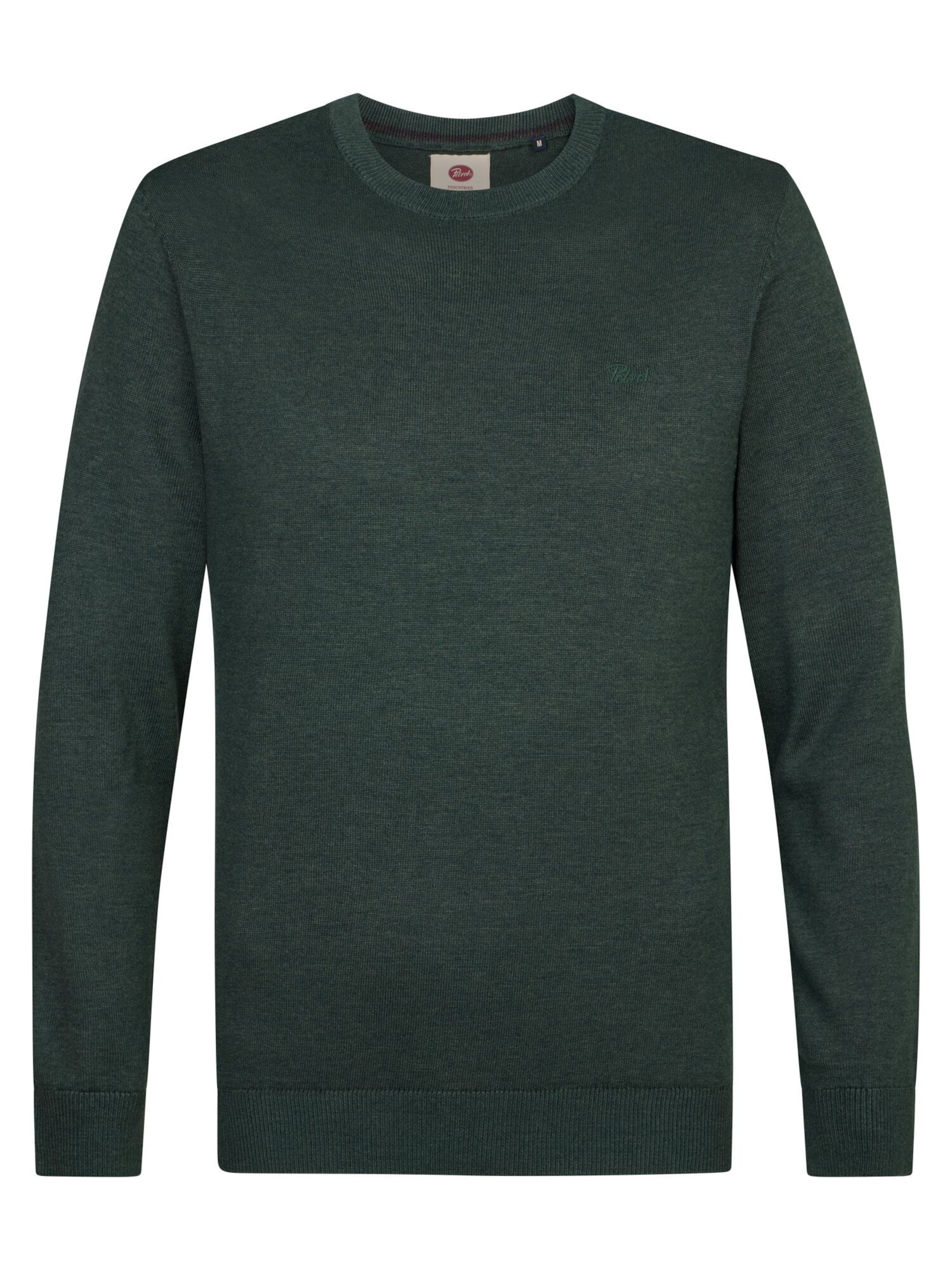 Petrol Industries Pullover in Grün: Vorderseite