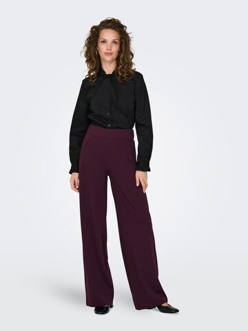 JDY Wide leg Broek 'JDYLOUISVILLE CATIA' in Rood