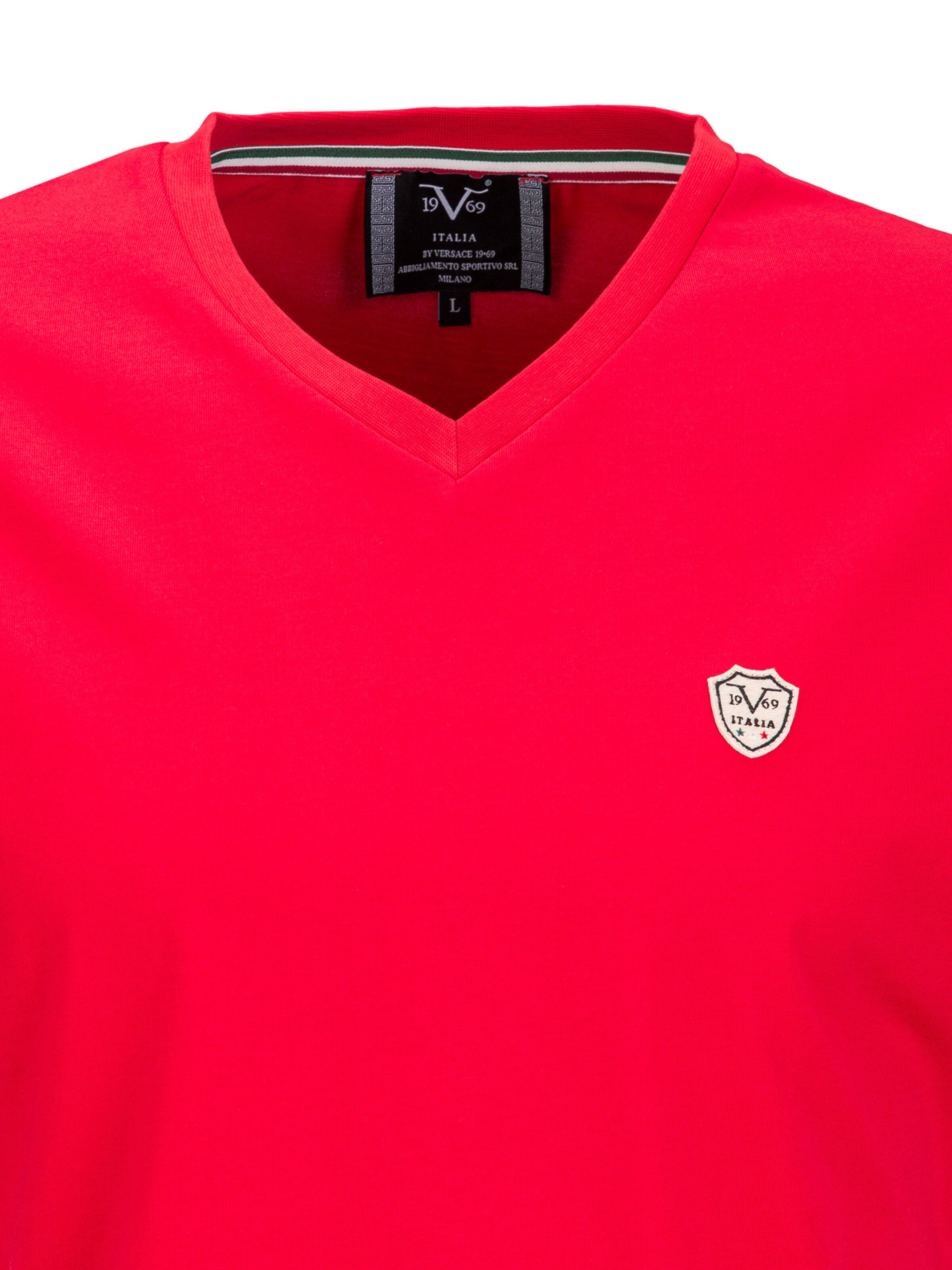 19V69 ITALIA T-Shirt 'Toni' in Rot