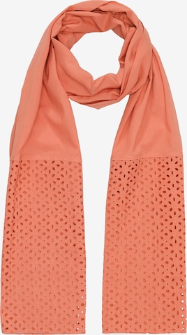 s.Oliver Scarf in Orange: front