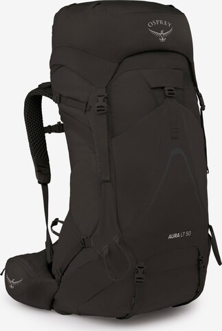 Osprey Sportrucksack 'Aura AG LT 50' in Schwarz: predná strana