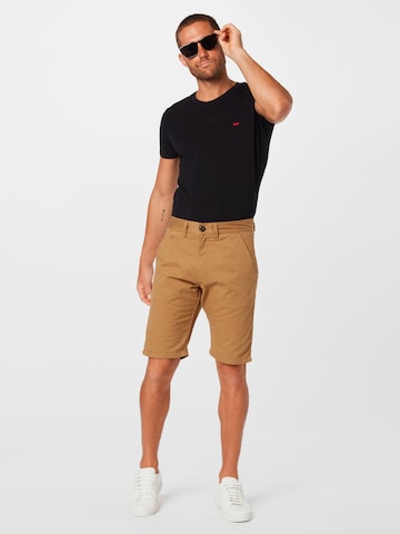 INDICODE JEANS Regular Shorts in Grün