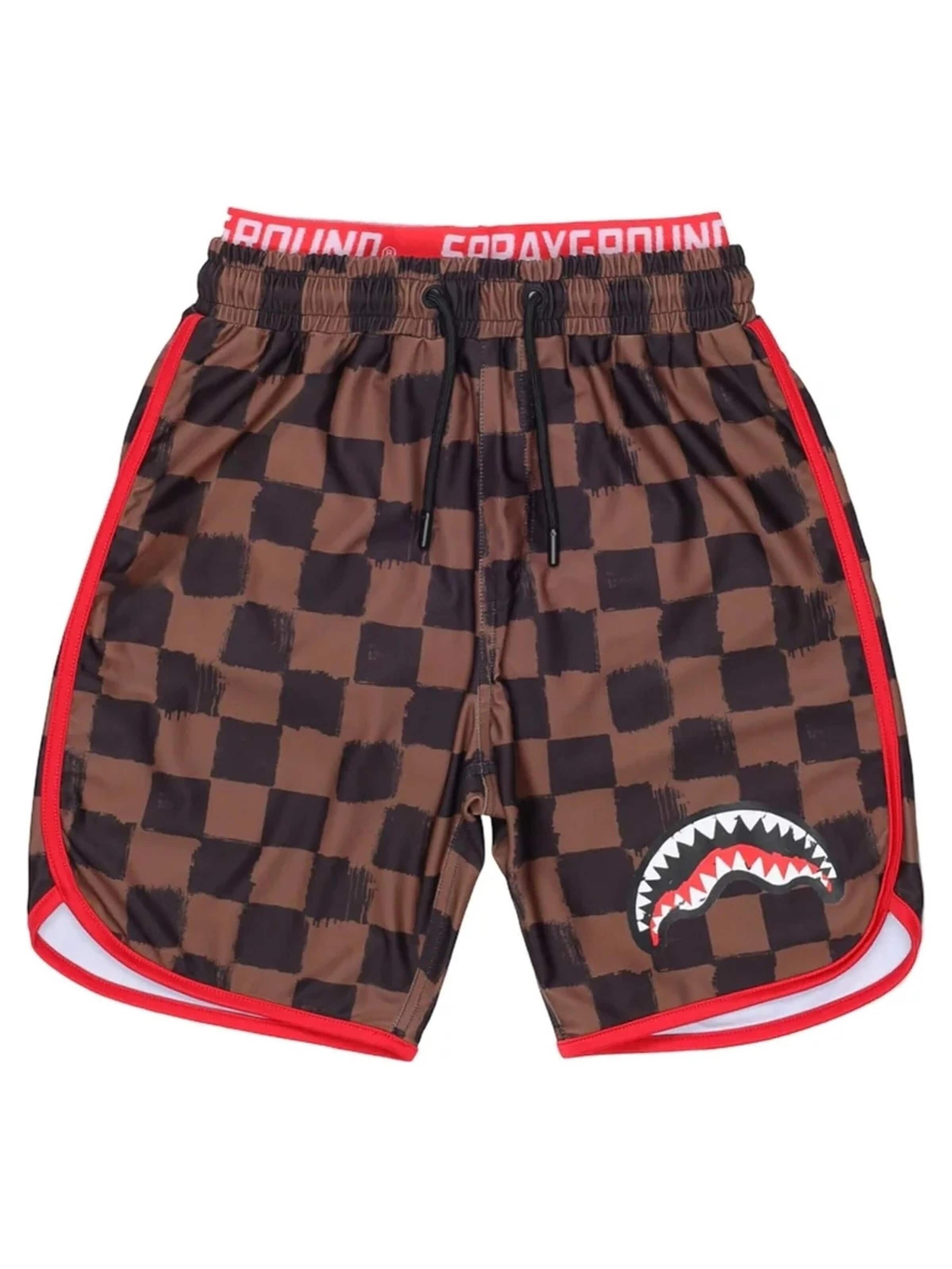 Boardshorts Sprayground en marron : devant