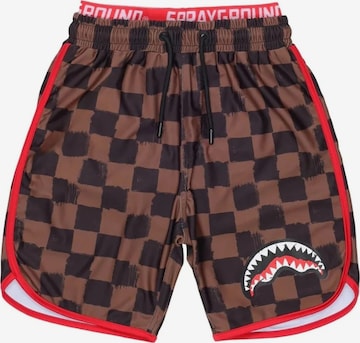 Boardshorts Sprayground en marron : devant